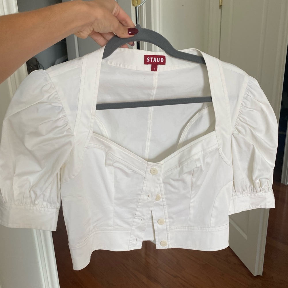 Staud White Top Size 2